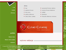 Tablet Screenshot of clamo.pl